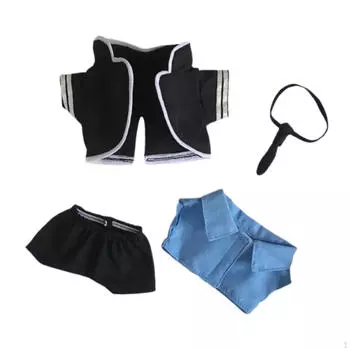 Плюшевая кукольная одежда для 15 см 17 см чучел животных фото реквизит костюм своими руками