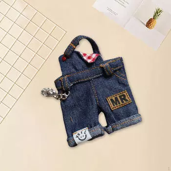 Плюшевая кукольная одежда модная удобная мультяшная одежда для 12 см