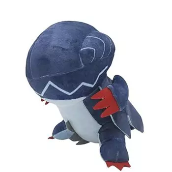 Плюшевая мягкая кукла вокруг игры, темно-коричневая плюшевая свеча-дракон 9,45 дюйма, подарок для мальчиков и девочек 24*22cm синий