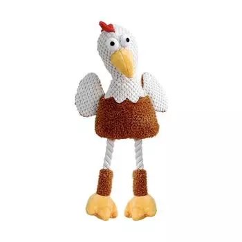 Плюшевая мультяшная вышивка на игрушке для собаки-питомца является и устойчивой к повреждениям от жевания One Size