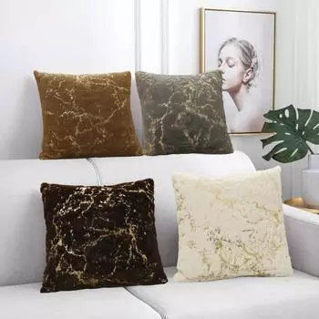 Плюшевая наволочка, предметы домашнего обихода, диван, гостиная, прикроватная подушка, поясничная наволочка, аксессуары для дома хаки