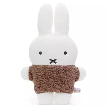 Плюшевая подушка Bruna Mofuratto Miffy Brown Высота примерно 47 см.