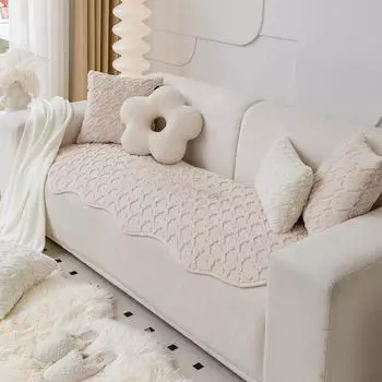 Плюшевая подушка для дивана, легкая, роскошная, в ломаную клетку, нерегулярная, зимняя, высокого класса, Ins-подушка 80*90