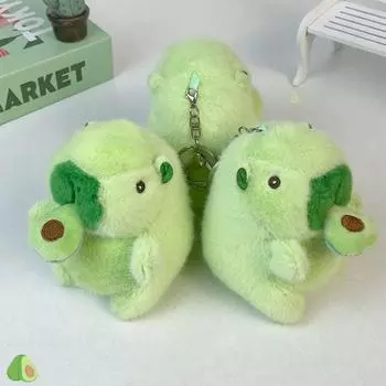 Плюшевая подвеска-капибара, плюшевая кукла-капибара цвета редиса, подарок на день рождения Style A