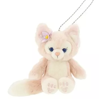Плюшевая подвеска Lina Bell Disney Sea Duffy Friends Duffy and Friends Fox Disney Goods Сувенирный подарок Lina Bell [Tokyo Limited] & (Плюшевый ремешок) розовый