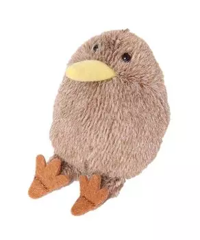 Плюшевая подвеска-талисман «Манмару Киви» от Института дизайна Найто (Темно коричневый) темно-коричневого