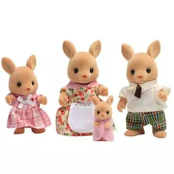 Плюшевая семья кенгуру Sylvanian Family 5272, 1 шт., популярные корейские игрушки