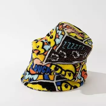 Плюшевая шапка рыбака для мужчин и женщин, осень и зима, новая универсальная шапка из овечьей шерсти, теплая и толстая шапка Manga 56-58CM синий