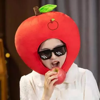 Плюшевая шапка с хлопковым наполнителем, эластичная, мягкая, теплая, милая, зимняя, для косплея, головной убор, вечерние