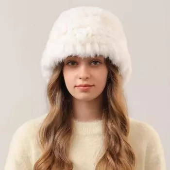 Плюшевая шапка женская зимняя теплая защита ушей вязаная шапка рыбака походная утепленная теплая холодная лыжная шапка