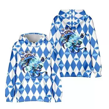 Плюшевая толстовка с капюшоном Shadow Milk Cookie Harajuku, осенний пуловер, мода унисекс с длинным рукавом, повседневная уличная одежда, свободная верхняя одежда XS