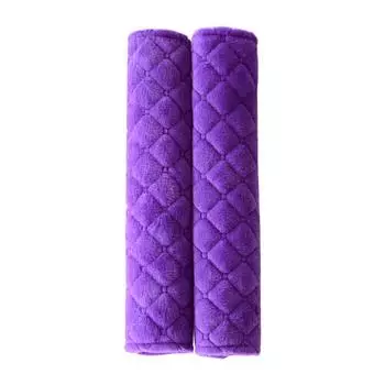 Плюшевая вышитая износостойкая накладка на плечо ремня безопасности Single