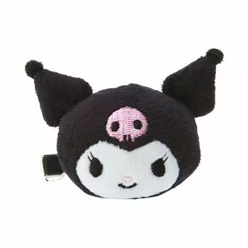 Плюшевая заколка для волос Sanrio Kuromi
