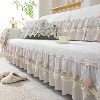 Плюшевые чехлы для диванов, четыре сезона, диванное полотенце, тканевая подушка для сиденья, спинка, полотенце, простой современный чехол для дивана, нескользящий чехол для дивана-кровати 70x70