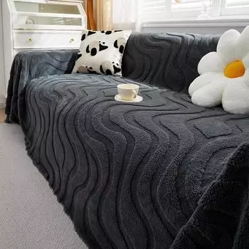 Плюшевые диванные подушки, ткань с полным покрытием, роскошь и высокий смысл осенью и зимой, новый чехол, универсальный чехол для диванного полотенца «все включено». 180*130cm