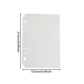 Плюшевые фотоальбомы А5 Альбом для фотокарточек на кольцах Листы-вкладыши Девочки Коллекционер фотокарточек со звездами 1PC A5 Divider