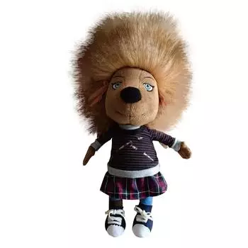 Плюшевые игрушечные куклы вокруг комиксов, креативные декоративные подарочные украшения One Size коричневый