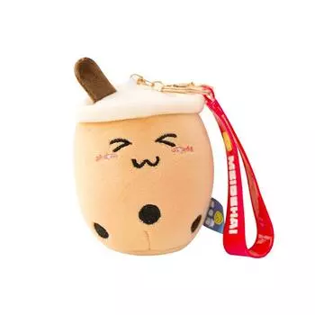 Плюшевые игрушки Bubble Tea, плюшевая игрушка Kawaii, плюшевая подвеска в форме чашки, подарок на день рождения ребенка 10CM