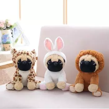 Плюшевые игрушки для щенков, модные детские товары, милые мультяшные плюшевые игрушки-куклы 20cm белый