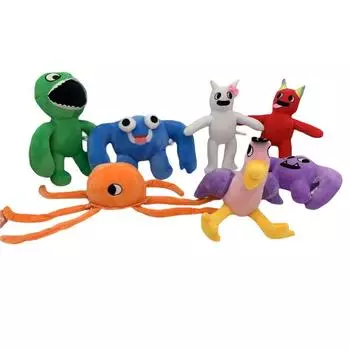 Плюшевые игрушки Garten Of Banban, куклы, игровая анимация, мягкие куклы, детские подарки на Хэллоуин Banban 70g серый