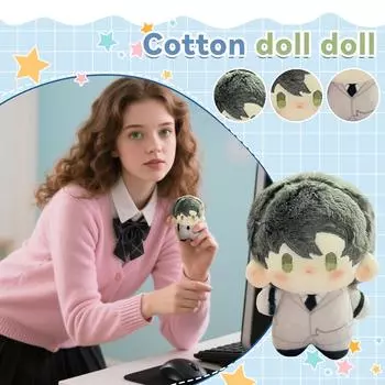 Плюшевые игрушки, Хлопковые куклы, Подарки на день рождения, Подарки в виде плюшевых игрушек, Аниме куклы, Плюшевые фигурки в Q-версии One Size