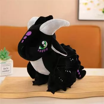 Плюшевые игрушки, мягкие украшения на подушку, детский день рождения, предпочтительный подарок на Рождество, праздники, дни рождения One Size чёрный
