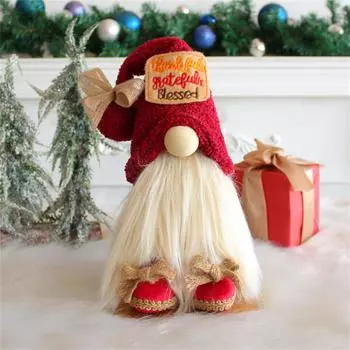 Плюшевые игрушки, плюшевая кукла-гном, украшение для куклы, безликая кукла, украшение для куклы-гнома