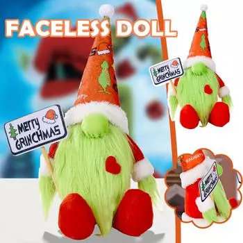 Плюшевые игрушки, плюшевая кукла-гном, украшение для куклы, безликая кукла, украшение для куклы-гнома