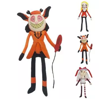 Плюшевые игрушки. Симпатичная плюшевая игрушка на Хэллоуин, Рождество, день рождения, подарок для любителей игр для детей и взрослых One Size оранжевый