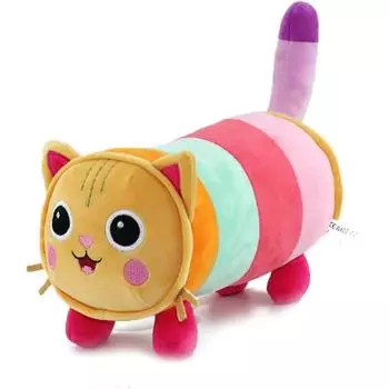 Плюшевые куклы, кукольный домик, подушка, кошка, плюшевые игрушки для детей, мягкие животные, плюшевая подушка, кошка 25CM