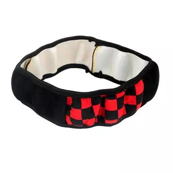 Плюшевые тканевые чехлы на руль для автомобиля, диаметр 38 см, чехол на руль автомобиля, подходит для большинства автомобилей, автомобильные аксессуары, универсальный автомобильный Стайлинг красный