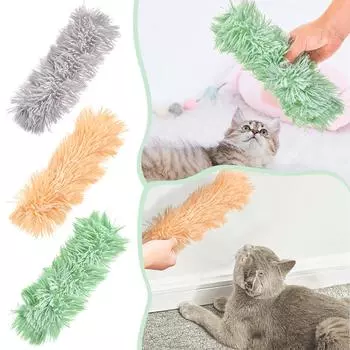 Плюшевые товары для домашних животных, игрушки для кошек. Интерактивные бумажные игрушки для кошек с мятой. One Size