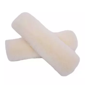 Плюшевый автомобильный ремень безопасности, наплечная накладка, регулируемая наплечная защита, автомобильные аксессуары для интерьера, взрослые коричневый