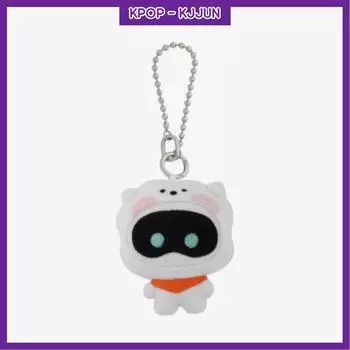 Плюшевый брелок BTS (белый)