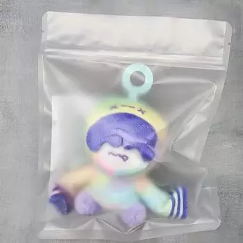 Плюшевый брелок для ключей Tubatu Horned Batu Sanctuary с фотографией Huning Kai Hung Nya Ring B