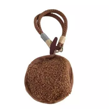 Плюшевый брелок-леопард, подвеска для рюкзака, сумка для хранения наушников, кавайи, подвеска-кольцо для телефона, подарок Style B