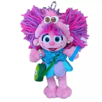 Плюшевый брелок-лягушка Эбби из «Улицы Сезам» в виде волшебной палочки-пузыря, официальный товар USJ