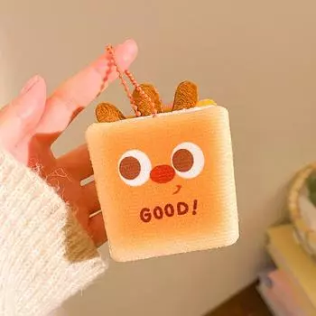 Плюшевый брелок-подвеска, Гамбургер, Картофель фри, Кукольное украшение One Size