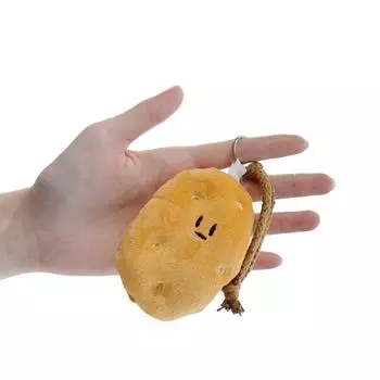 Плюшевый брелок в виде картошки, нежный подвесной кулон в виде картошки, милый кулон для сумки, модная фигурка для детей и подростков 1