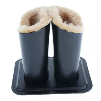 Плюшевый держатель для очков - Чехол-подставка из искусственной кожи