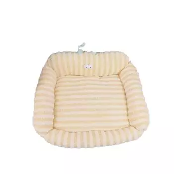 Плюшевый диван с большими глазами, квадратный питомник для домашних животных, кровати для собак для больших собак, зимняя теплая кровать для кошек, портативная будка для собак, коврик для домашних животных, аксессуары для собак 40x50cm синий