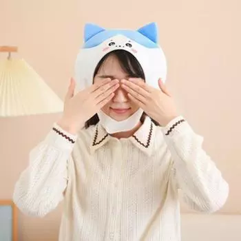 Плюшевый капюшон, шапка с изображением кролика, кота, медведя, дышащий реквизит для фотосъемки для детей и взрослых, мягкий зимний головной убор для карнавала, ролевых игр, пасхальных рождественских праздничных принадлежностей Bear