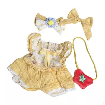 Плюшевый комбинезон для кукол, реквизит для фотосъемки, обучающие модные костюмы, одежда для ваших собственных кукол