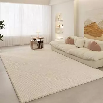 Плюшевый ковер из искусственного кашемира для гостиной, спальни и дивана 120x160cm - Non-slip Bottom Imitation Cashmere