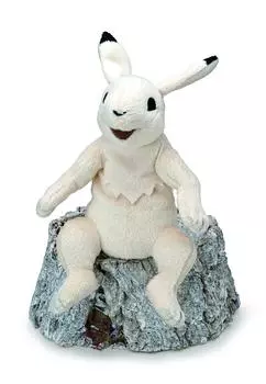 Плюшевый кролик Sekiguchi Chojugiga 812523 Черный