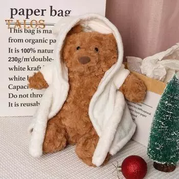 Плюшевый мишка, мягкая игрушка, плюшевый медведь, мягкая игрушка для детей, уютный подарок, который можно обнимать, праздничный веселый подарок-компаньон для всех возрастов A