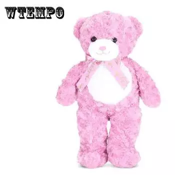 Плюшевый мишка, плюшевая игрушка, милый медведь, кукла, детский обнимающий медведь, спальная подушка для девочки, лучший друг, подарок на день рождения, кукла, каваи 55CM