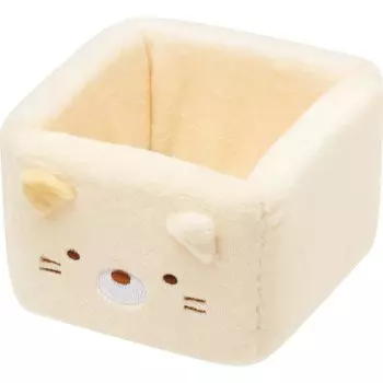 Плюшевый мульти-поднос San-X Sumikko Gurashi M Cat KG11104, размер: В8 x Ш11 x Г11см