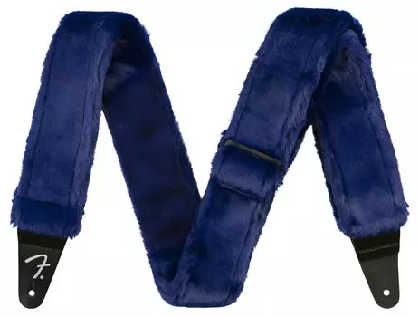 Плюшевый ремень Blue Fender Fender/Poodle [Ремень для гитары]