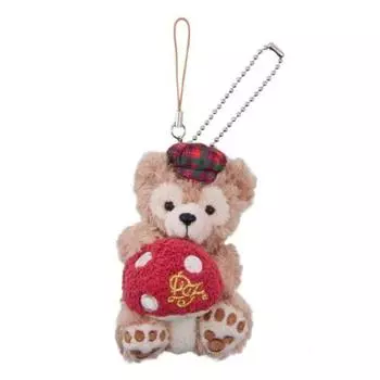 Плюшевый ремешок Duffy Autumn Adventure Disney Goods Сувенир в Tokyo Disney Duffy s [Limited Sea]